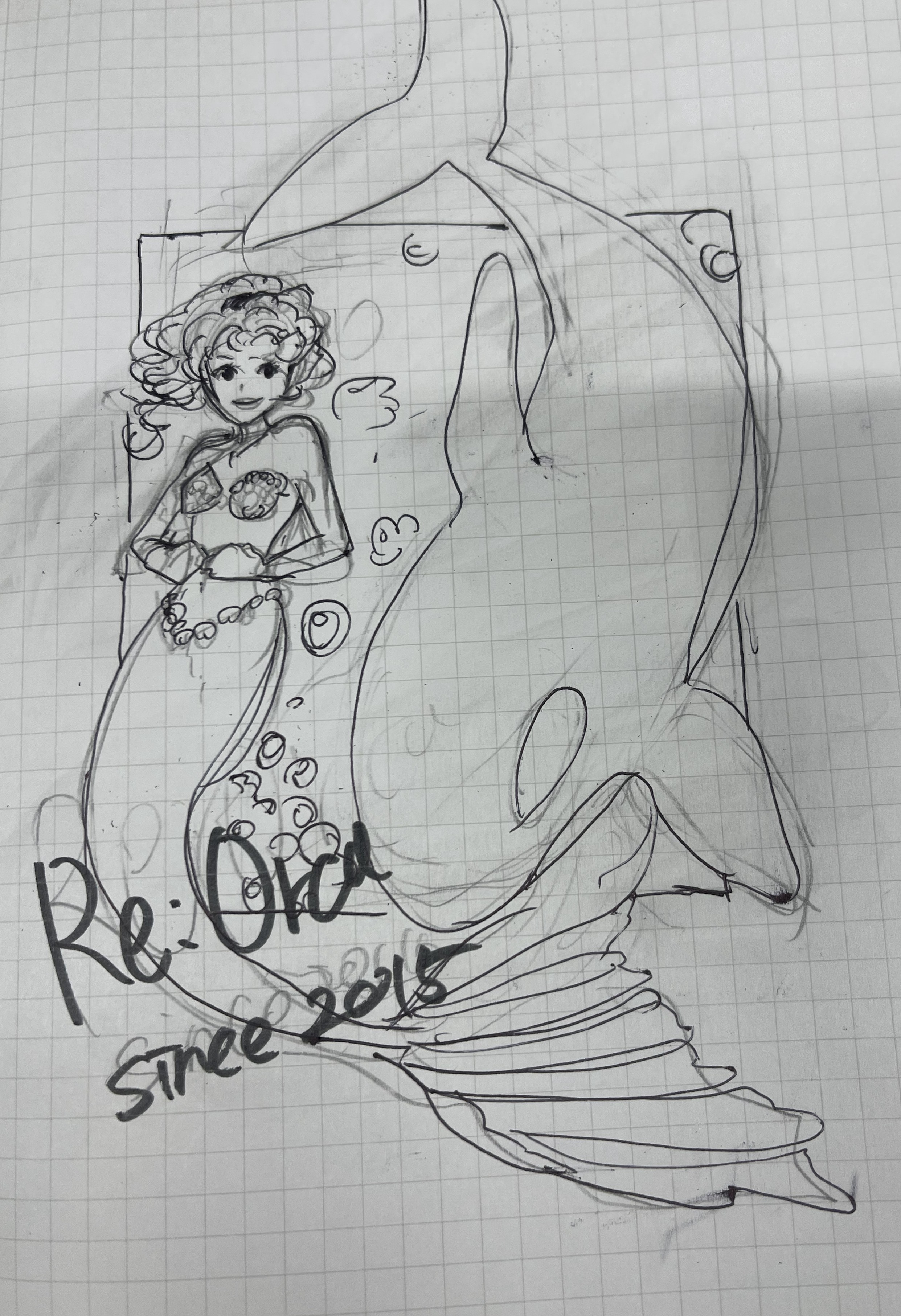 T-Shirt Design 下書き2