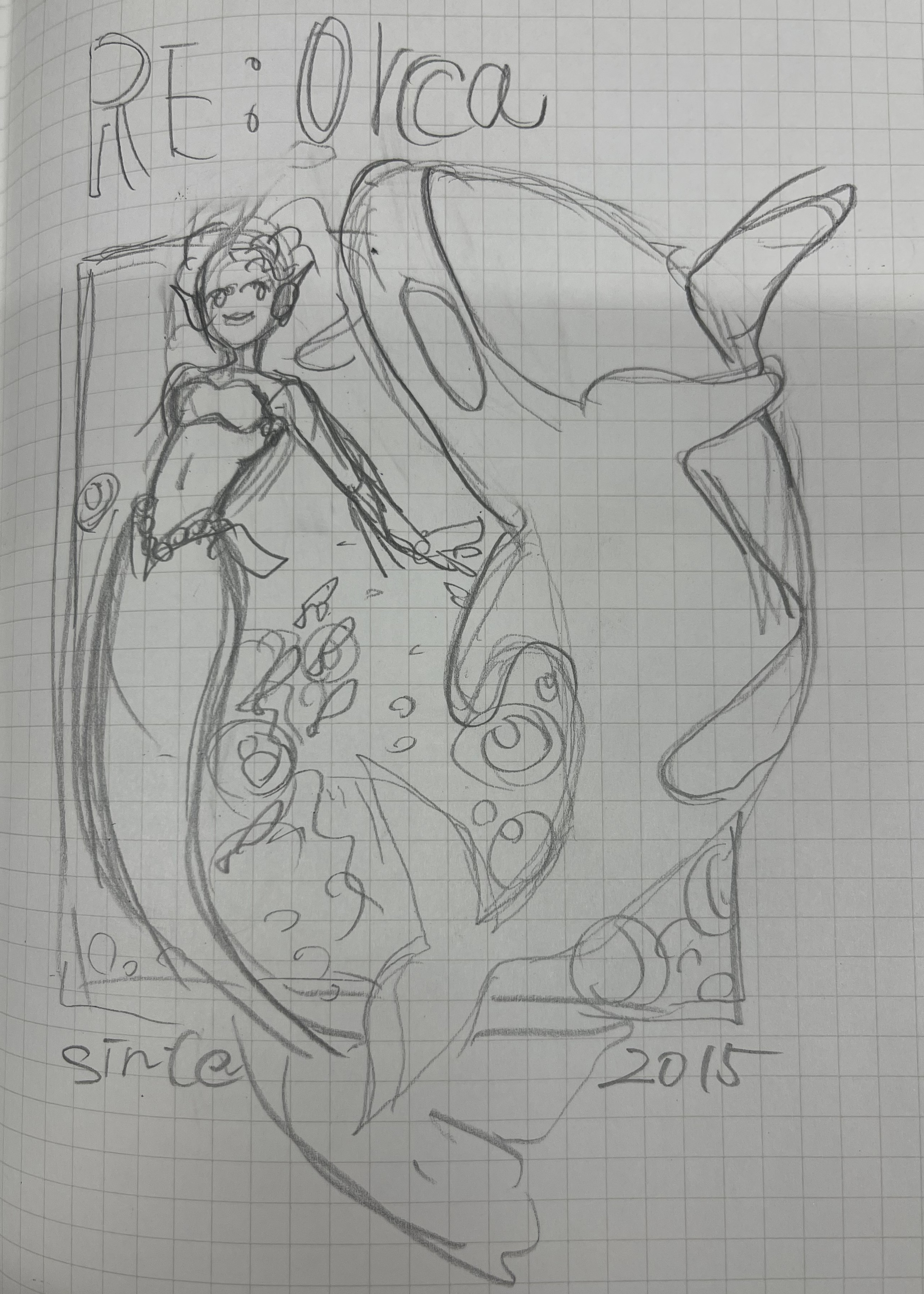 T-Shirt Design 下書き3